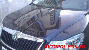 Полировка Шкоды Октавия самостоятельно + видео