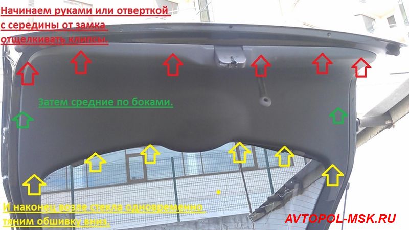 Как зашумить пятую дверь на Шкоде А5