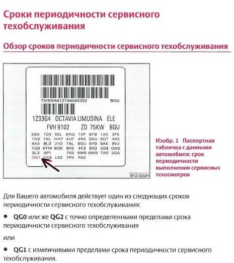 Про межсервисный и фиксированный интервал на Шкоде