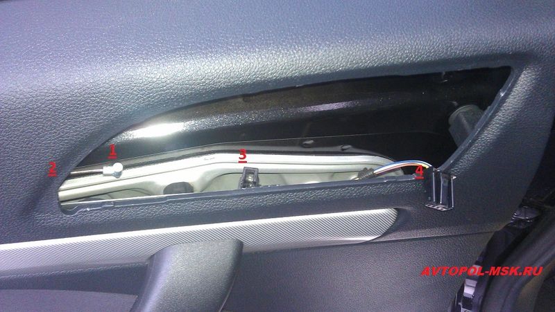 Подсветка дверных внутренних ручек – фото отчет