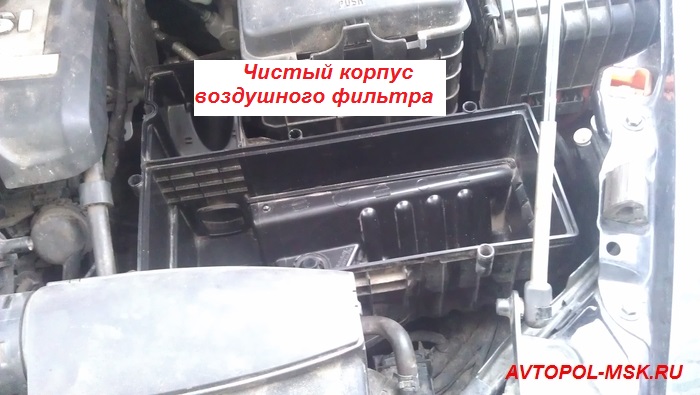 Замена воздушного фильтра на шкоде октавия А5 - видео и фото отчеты