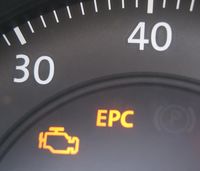 Загорелся чек EPC на шкода октавиа 2007 г.
