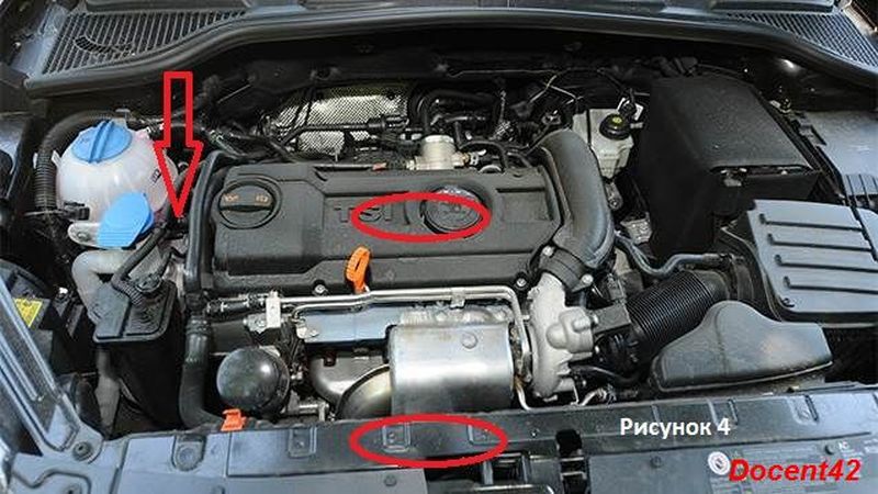 Подробная инструкция - фото отчет по замене помпы на 1.4 САХА (Шкода Йети)