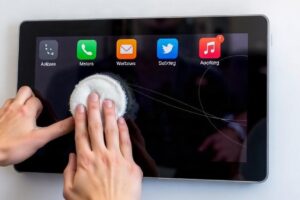 Полировка touchscreen мультимедиа от царапин: как вернуть экран к жизни