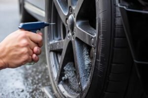 Сколько держится чернитель на шинах и как получить стойкий результат
