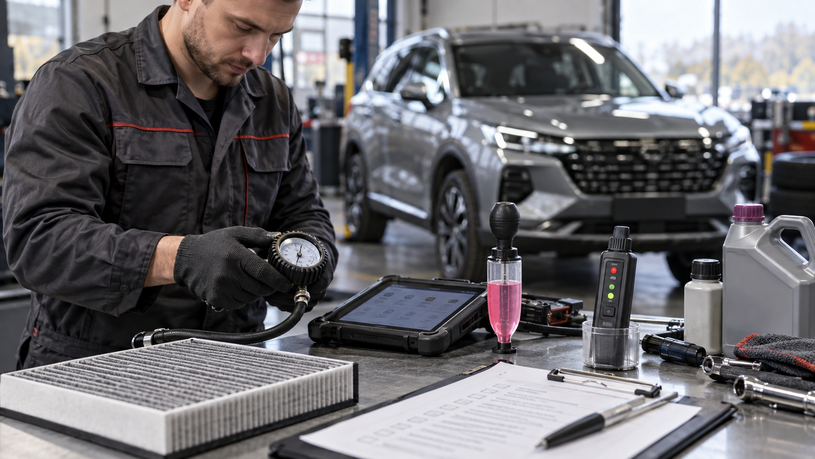 Сервисные инструменты и расходники для обслуживания Haval